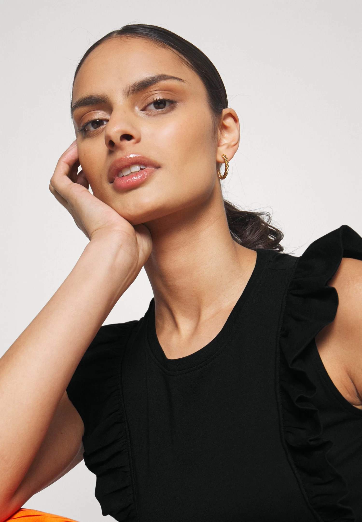 Anna Field T-Shirt BasicBlack Donna T-shirt E Top AN621D17A-Q11 6 Anna Field T-Shirt BasicBlack Donna T-shirt E Top AN621D17A-Q11 - immagine 4