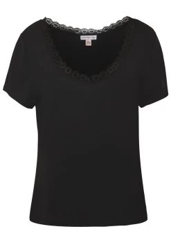 T-Shirt BasicBlack Donna T-shirt E Top AX821D035-Q11 -Anna Field 0753edf45b264950aa9934ea8221d5ec