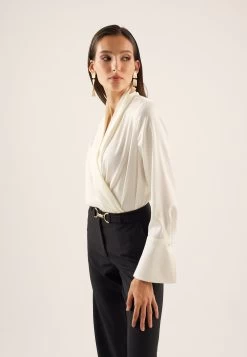 Anna Field Maglietta A Manica LungaWhite Donna T-shirt E Top AN621E0CC-A11 -Anna Field 23d7863b290f44918e5143e582cc5e43