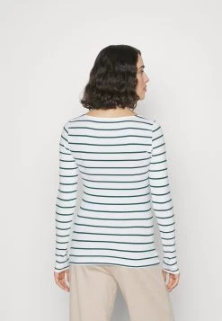 2 PackMaglietta A Manica LungaWhite/Dark Green Donna T-shirt E Top EX429G02P-A12 -Anna Field 33ac090b55804fdcaf7580d1e83dbca6