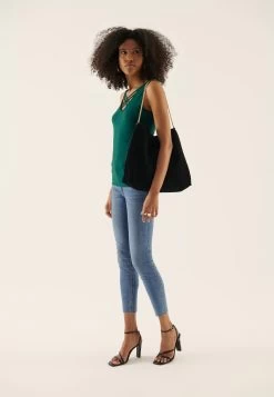 Anna Field 2-PackTopBlack/Dark Green Donna T-shirt E Top AN621D190-Q11