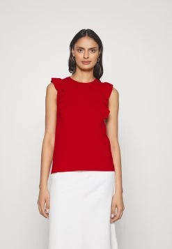 Anna Field T-Shirt BasicDark Red Donna T-shirt E Top AN621D17A-G11