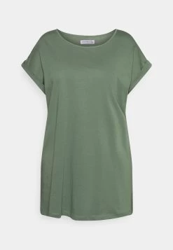 Long T-Shirt BasicGreen Donna T-shirt E Top AX821D05K-M11