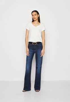 Anna Field 3 Pack T-Shirt BasicDark Yellow/Purple/White Donna T-shirt E Top AN621D16H-E11