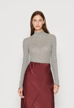 Anna Field Maglietta A Manica LungaBeige/Black Donna T-shirt E Top AN621D18W-B11 -Anna Field 507719ccf64549cd82c6ee6394407f17