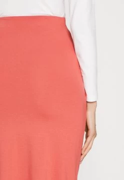 Anna Field Front Knot Midi Skirt - Gonna A Tubino - Red -Anna Field 53571b024e864b7886e877ff240549a9