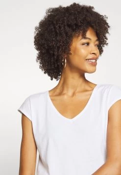 Anna Field Basic V Neck Drop Shoulder 2 Pack T-Shirt BasicBlack/White Donna T-shirt E Top AN621D0TS-Q11 -Anna Field 541bb86f04614ee6929738edd9b7a844