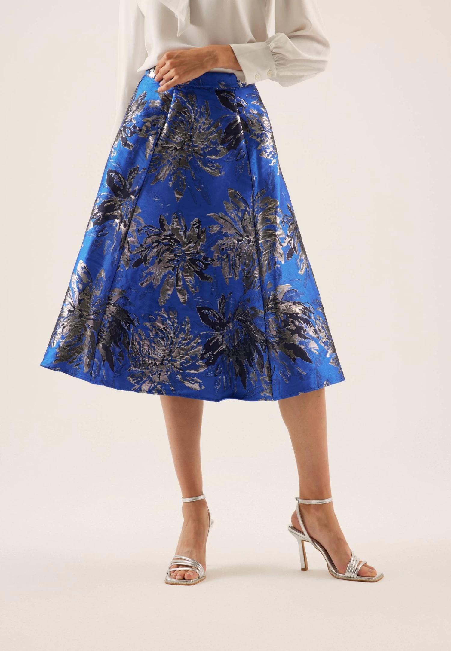 Anna Field Gonna A Campana - Blue/Silver 3 Anna Field Gonna A Campana - Blue/Silver