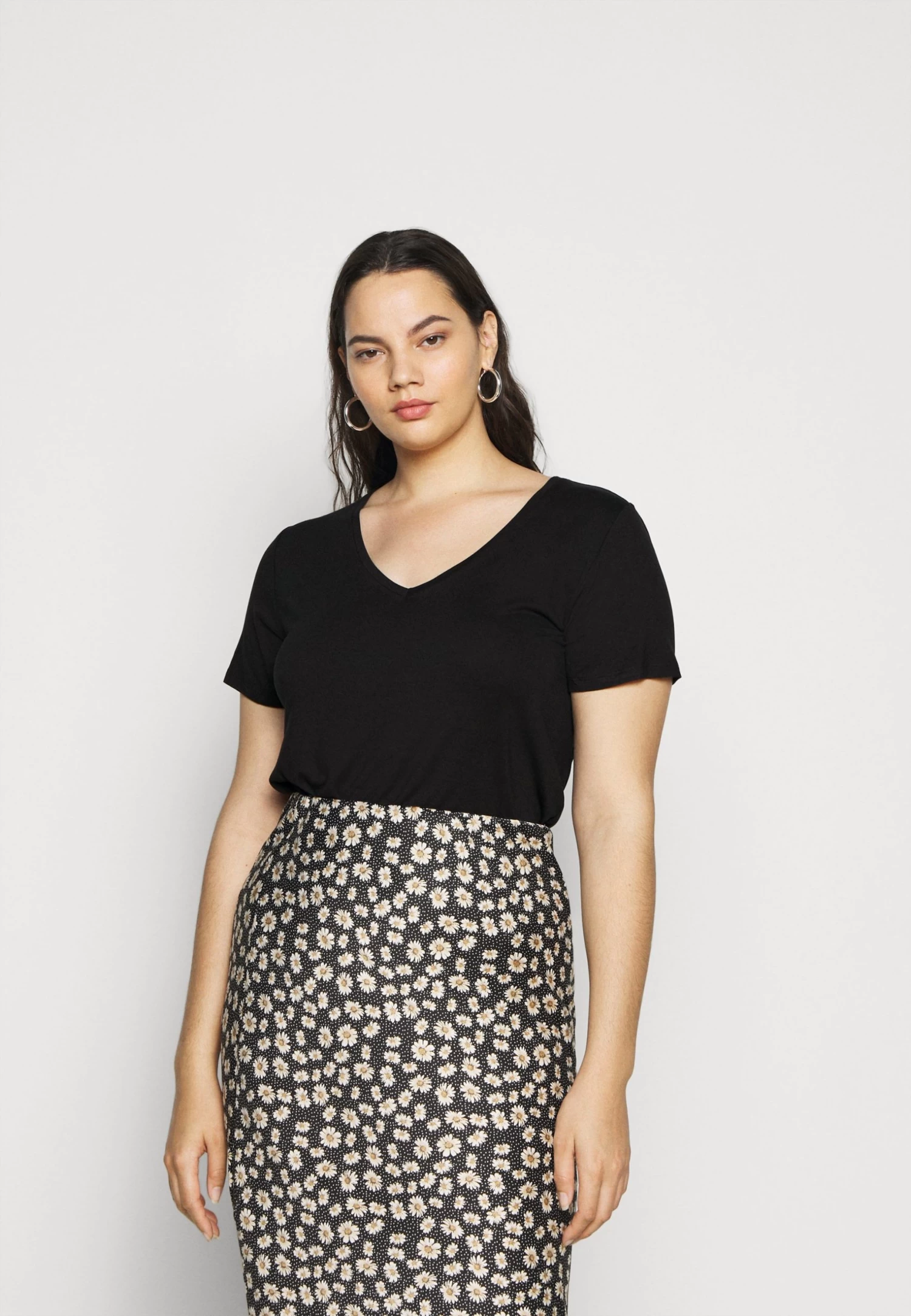 T-Shirt BasicBlack Donna T-shirt E Top AX821D03G-Q11 3 T-Shirt BasicBlack Donna T-shirt E Top AX821D03G-Q11