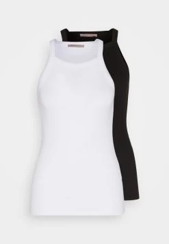 Anna Field 2 PackTopBlack/White Donna T-shirt E Top AN621D13P-Q13 -Anna Field 78eaefcd61c74cbf886d1fb7a7606b81