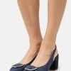 Anna Field LeatherDecolletéDark Blue Donna Scarpe Con Tacco AN611B0HL-K11