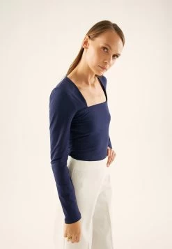 Anna Field Maglietta A Manica LungaDark Blue Donna T-shirt E Top AN621D183-K11 -Anna Field 7f5c262ce29e48569627479ed94fc0a9