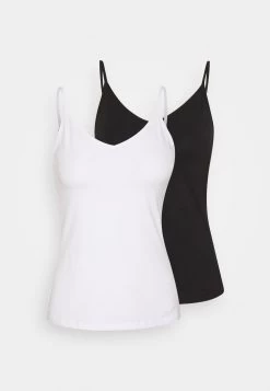 Anna Field 2 PackTopWhite/Black Donna T-shirt E Top AN621D0UP-A11 -Anna Field 82768e9c0f0649f69dfbab1e305feefe