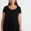 T-Shirt BasicBlack/Black Donna T-shirt E Top ZX121D00N-Q11 -Anna Field 87f1574009004c0da0551acc672a0aad