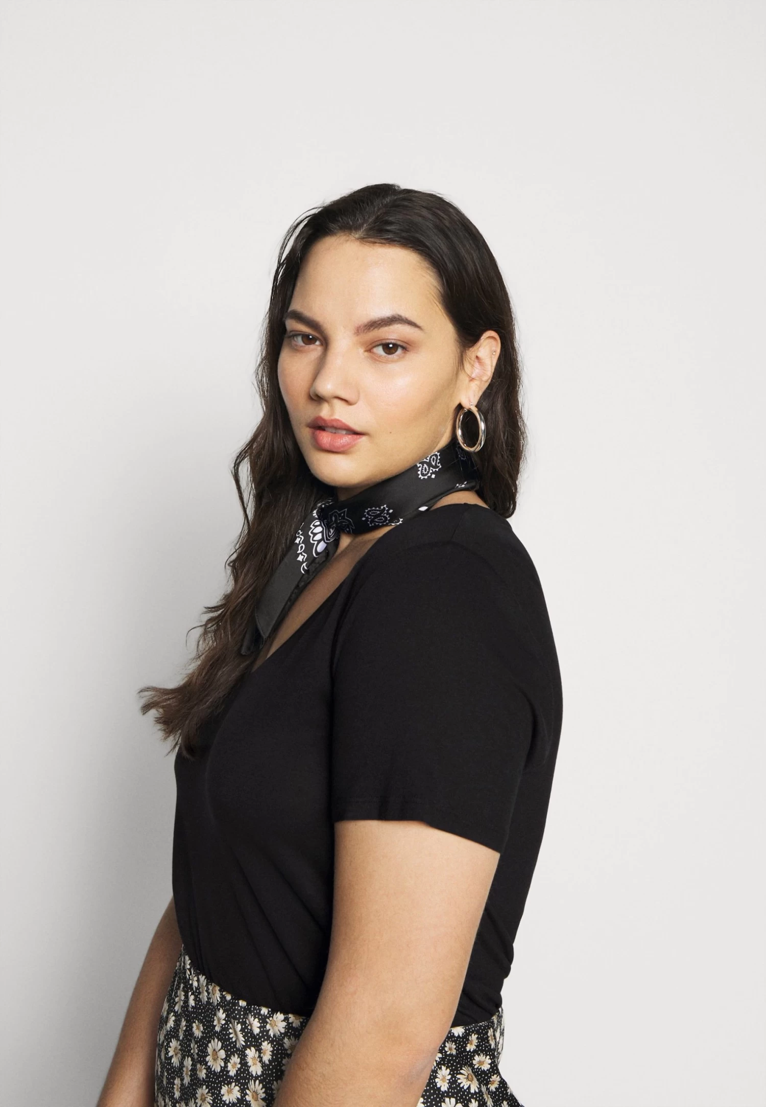 T-Shirt BasicBlack Donna T-shirt E Top AX821D03G-Q11 6 T-Shirt BasicBlack Donna T-shirt E Top AX821D03G-Q11 - immagine 4