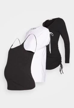 SetMaglietta A Manica LungaBlack/White Donna T-shirt E Top EX429G06H-Q11 -Anna Field a3912601d1a24a1baceff84a36470076