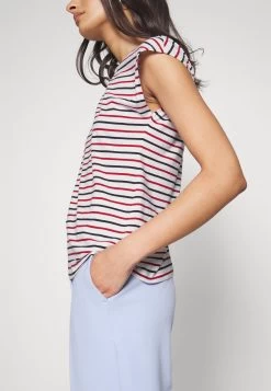 Anna Field 2 PackT-Shirt Con StampaWhite/Multi-Coloured/Black Donna T-shirt E Top AN621D17G-A11 -Anna Field ad72830f449c4011bab67bf1593294c1