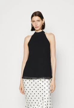 Anna Field Woven Plissee Top TopBlack Donna T-shirt E Top AN621E0BJ-Q11