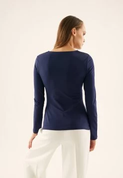 Anna Field Maglietta A Manica LungaDark Blue Donna T-shirt E Top AN621D183-K11 -Anna Field b5d0a17ad9434799942dbc48037927d5