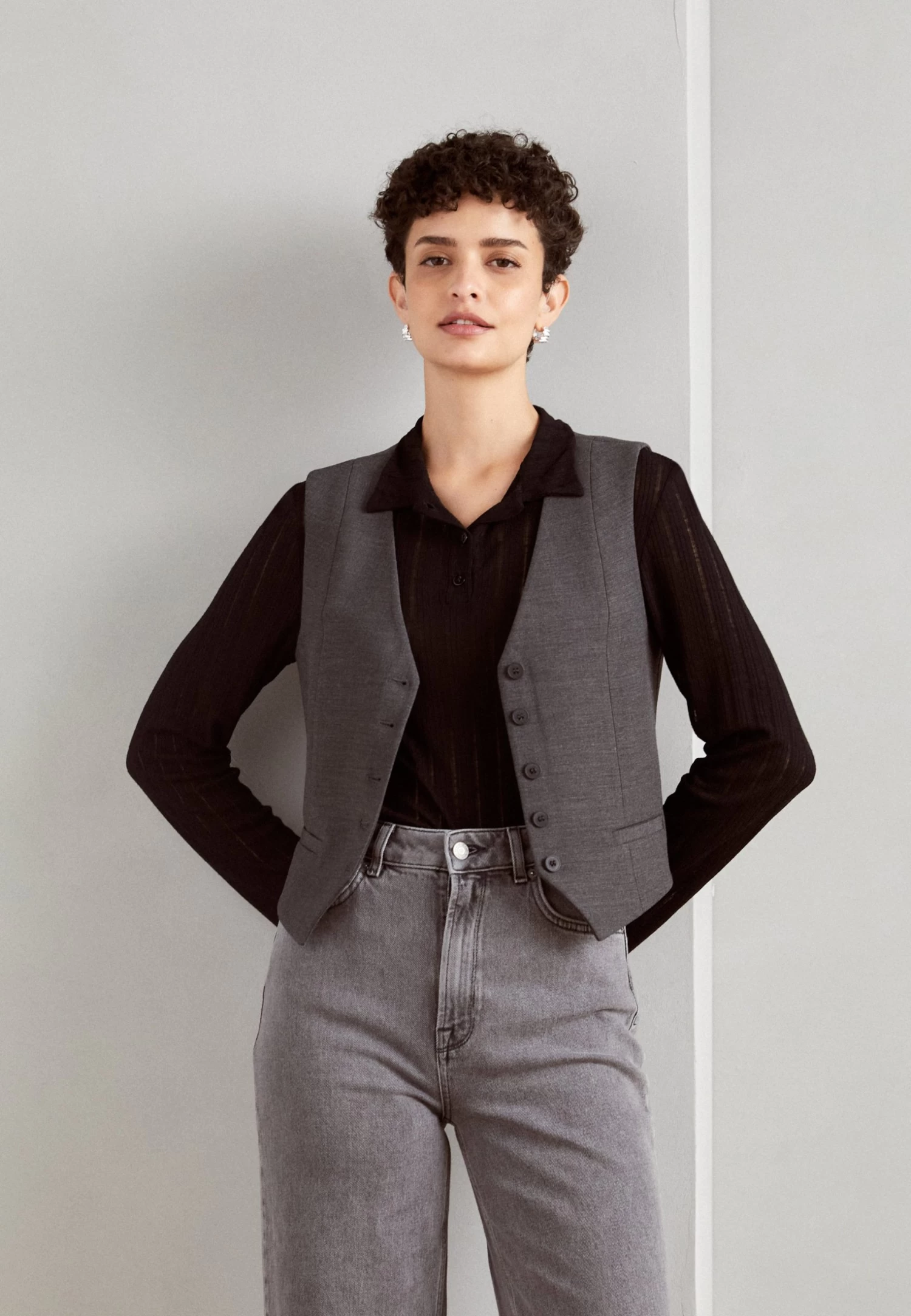 Anna Field PoloBlack Donna T-shirt E Top AN621D195-Q11 3 Anna Field PoloBlack Donna T-shirt E Top AN621D195-Q11