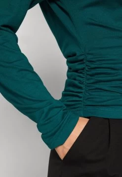 Anna Field Long Sleeve Wrap Blouse With Collar Maglietta A Manica LungaDark Green Donna T-shirt E Top AN621D1A8-M11 -Anna Field bcf5f8ad33384928beab300fb8c5b390