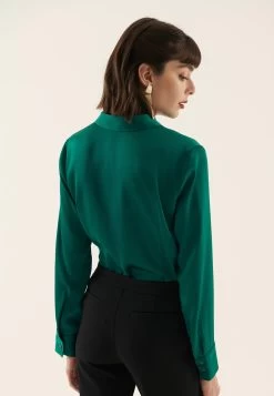 Anna Field CamiciaDark Green Donna Camicie E Bluse AN621E0C0-M11 -Anna Field c7812c326b364a5eab66cce0d531849b