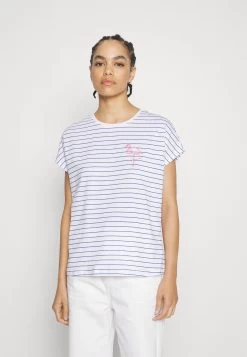 Anna Field Placed Stripe Flamingo Francesca T-Shirt Con StampaWhite Donna T-shirt E Top AN621D199-A11 -Anna Field c97cfd78bd3d49aea404fd5940848568
