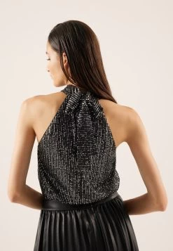 Anna Field TopBlack/Silver Donna T-shirt E Top AN621D18D-Q11 -Anna Field ca89672c86944f7e965ccfe45ca3c694