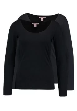 Anna Field 2 PackMaglietta A Manica LungaBlack/Black Donna T-shirt E Top AN621D0PG-Q11 -Anna Field caa2b25e9d1c44d8a80d816550e83387