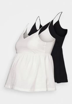 Materntiy 2 PackTopBlack/White Donna T-shirt E Top EX429G063-Q11 -Anna Field dbc7d7d32ec04c7586175fc20ab41c47