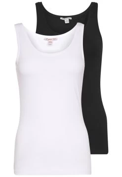 Anna Field 2 PackTopBlack/White Donna T-shirt E Top AN621D0QV-Q12