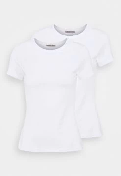 Anna Field 2 PackT-Shirt BasicWhite Donna T-shirt E Top AN621D0UR-A12 -Anna Field e1927a1d895042e7b4e546ee4b7a4c3b