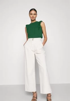 Anna Field T-Shirt Basic - Dark Green -Anna Field e4c6909a4218465898cf48fe92b3578d