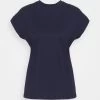 Anna Field T-Shirt BasicDark Blue Donna T-shirt E Top AN621D0RR-K12 -Anna Field e7b96e05c37d485cb4f9fe473c3cc31d
