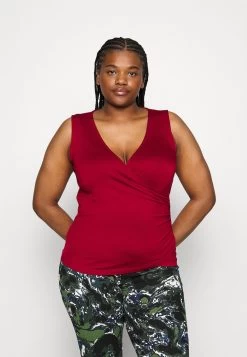 TopDark Red Donna T-shirt E Top AX821D06Q-G11