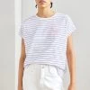 Anna Field Placed Stripe Flamingo Francesca T-Shirt Con StampaWhite Donna T-shirt E Top AN621D199-A11 -Anna Field fb16410711d742d096cf0f21e92f8fcf