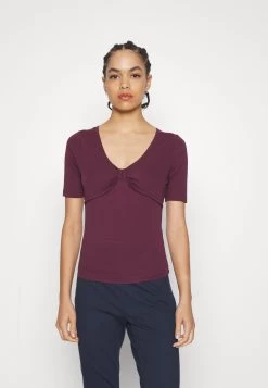 Anna Field T-Shirt BasicDark Red Donna T-shirt E Top AN621D17V-G11 -Anna Field fce2eb09cd70453d856186b1571885fa